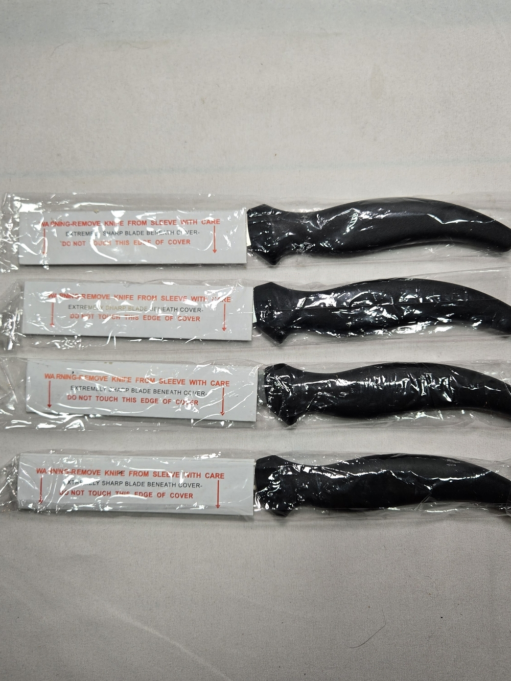 Miracle Blade III 4-Piece Steak Knife Set Perfection Series Stainless Steel